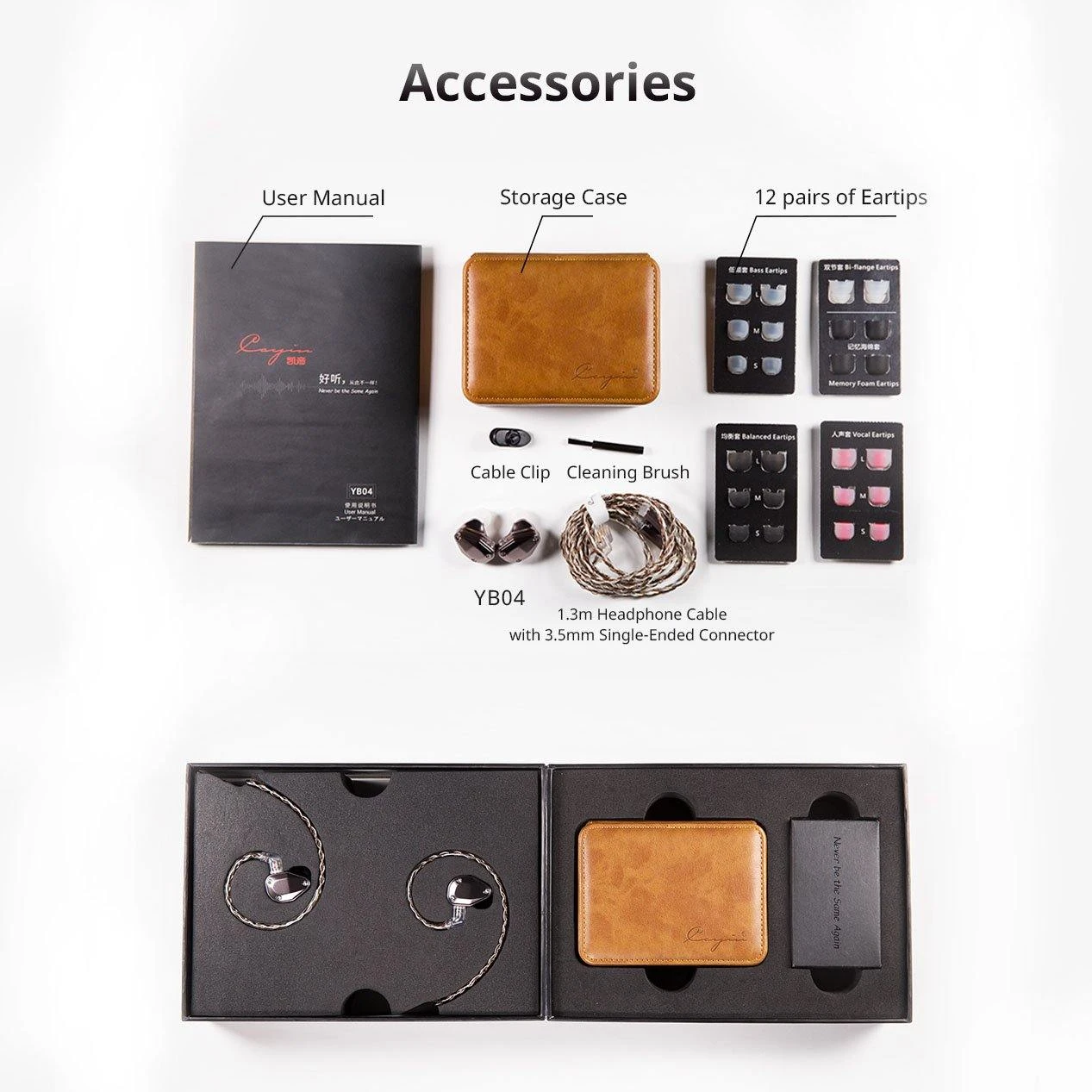 Cayin YB04 - Premium In-Ear (Open Box) 5 Cayin YB04 - Premium In-Ear (Open Box) – Bild 5