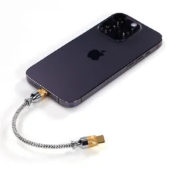 MFi07S Lightning To USB-C OTG HiFi Audiophile USB Cable -Audio Essence DDHifiMFi07s04