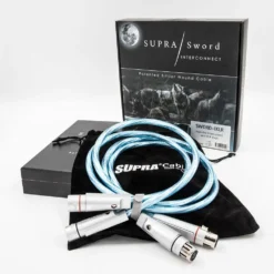 Supra Cables Sword Excalibur Rhodium XLR 5 Supra Cables Sword Excalibur Rhodium XLR -Audio Essence Excalibur Interconnect Set xlr web