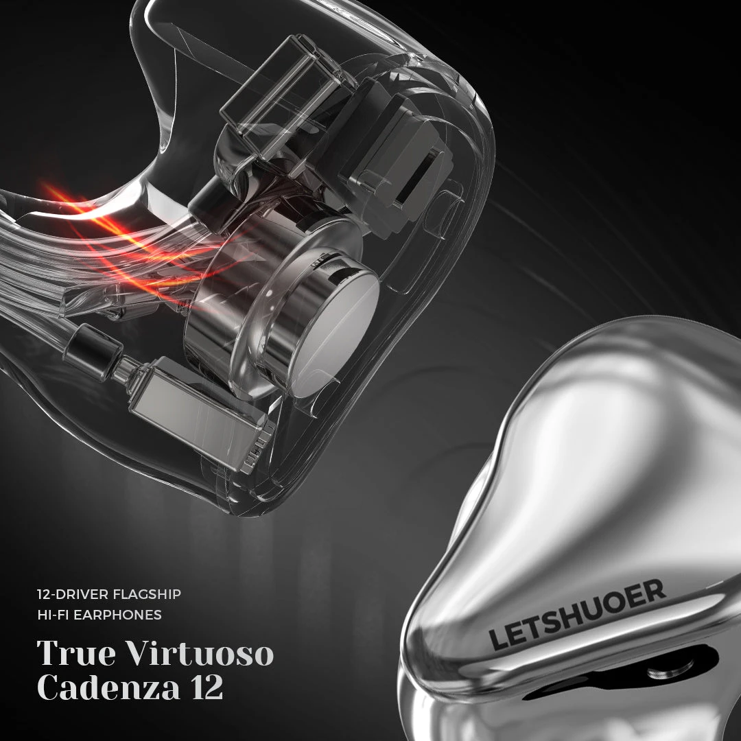 Letshuoer Cadenza 12 - Flagship Hybrid IEM 11 Letshuoer Cadenza 12 - Flagship Hybrid IEM – Bild 11