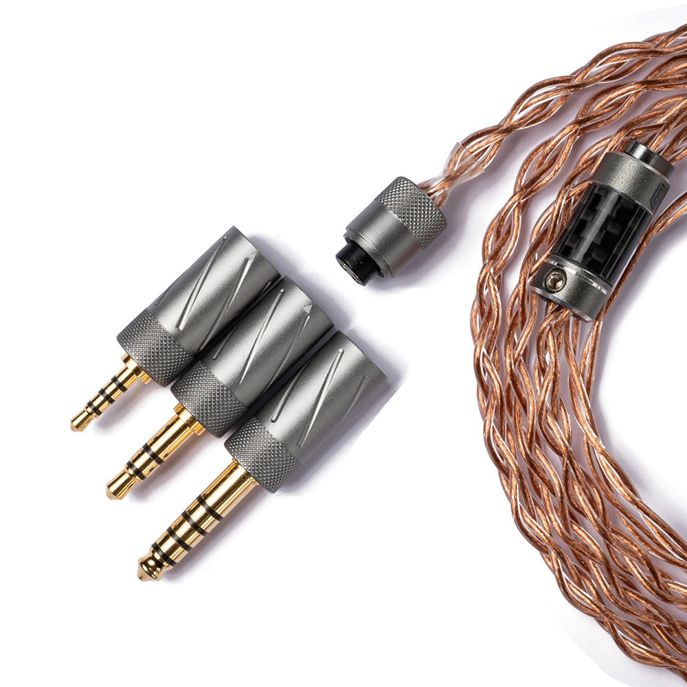 Satin Audio Gaïa II SPE - Kupferkabel Mit Wechselsteckern 2 Satin Audio Gaïa II SPE - Kupferkabel Mit Wechselsteckern – Bild 2
