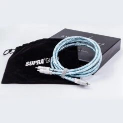 Supra Cables Sword Excalibur Rhodium ISL RCA 5 Supra Cables Sword Excalibur Rhodium ISL RCA -Audio Essence Sword Excalibur Interconnect box bag web