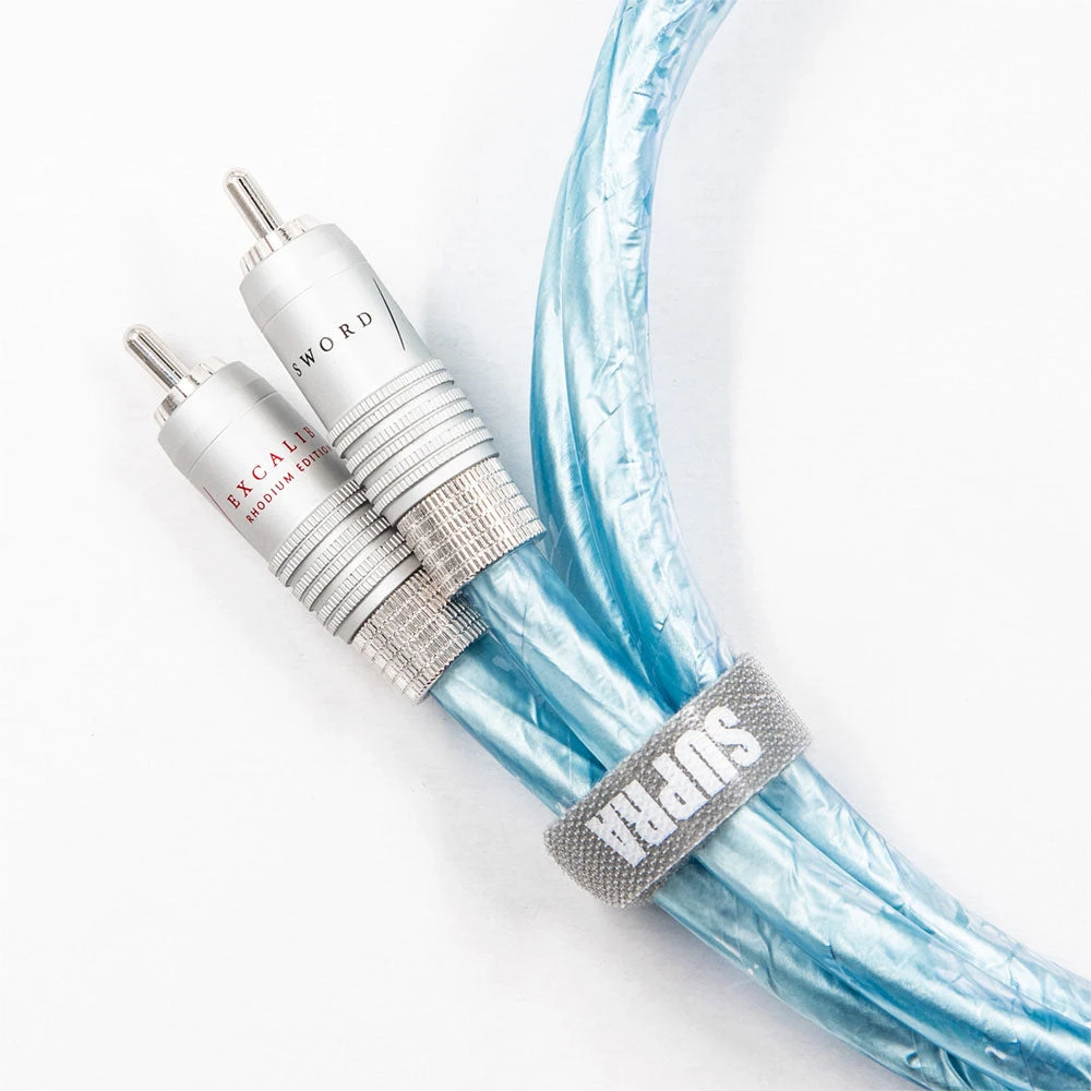 Supra Cables Sword Excalibur Rhodium ISL RCA 1 Supra Cables Sword Excalibur Rhodium ISL RCA